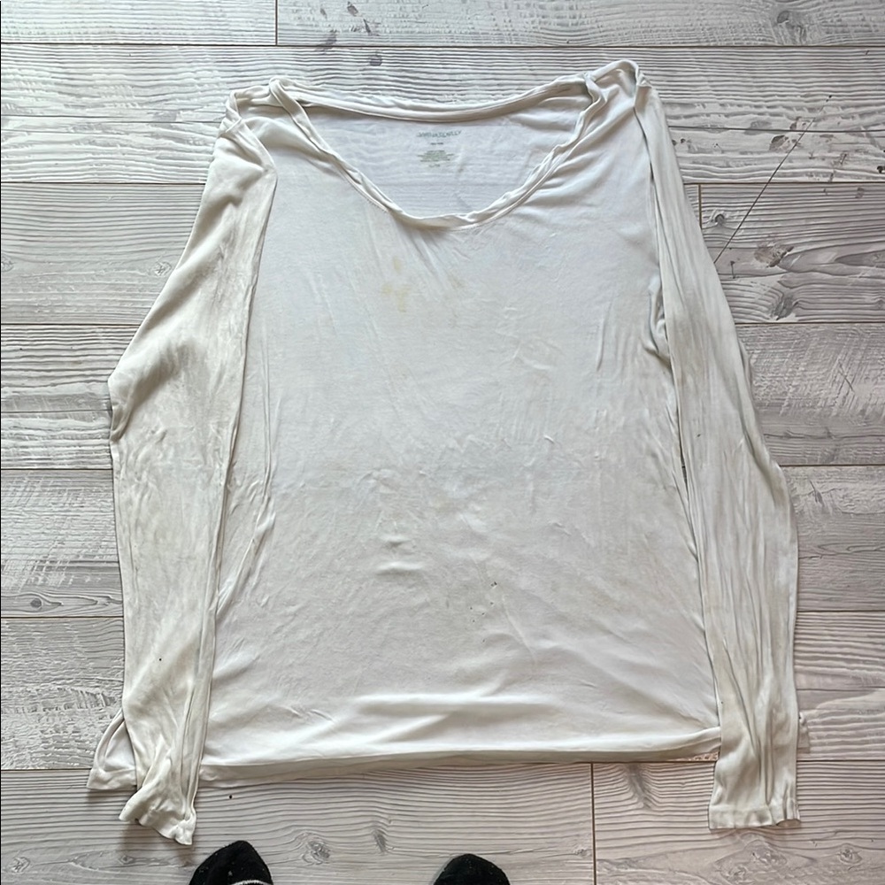 Cynthia Rowley Gray Relaxed Blouse